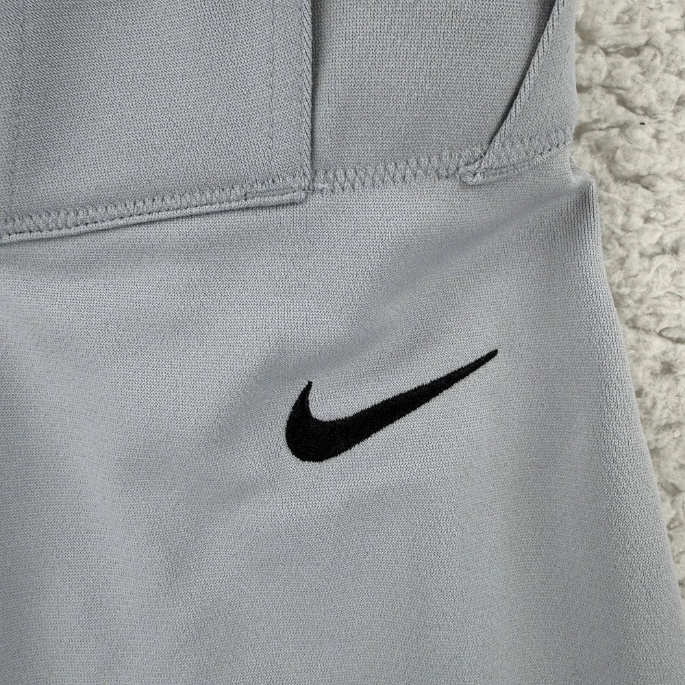 Nike Baseball Pants Mens Small Gray Engineered Knit Tapered‎ Snap DX8178-052 NWT